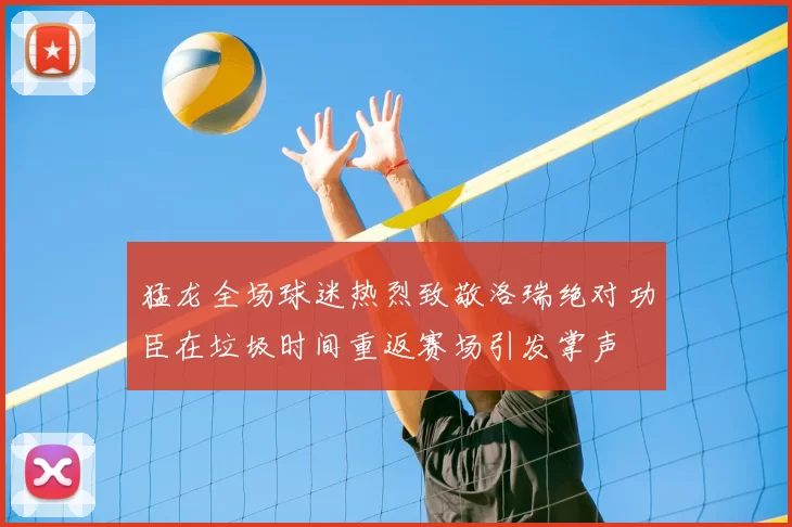 猛龙全场球迷热烈致敬洛瑞绝对功臣在垃圾时间重返赛场引发掌声