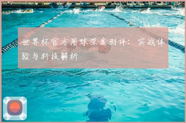 世界杯官方用球深度测评：实战体验与科技解析