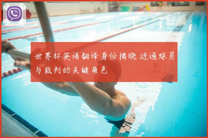 世界杯英语翻译身份揭晓 连通球员与裁判的关键角色